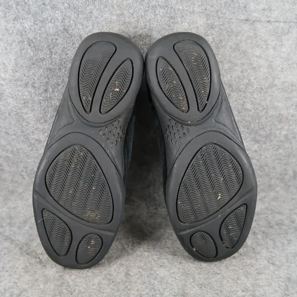 2Pod Shoes Womens 7.5 Casual Moc Slip On Leather Black Comfort Lifestyle Loafer_11